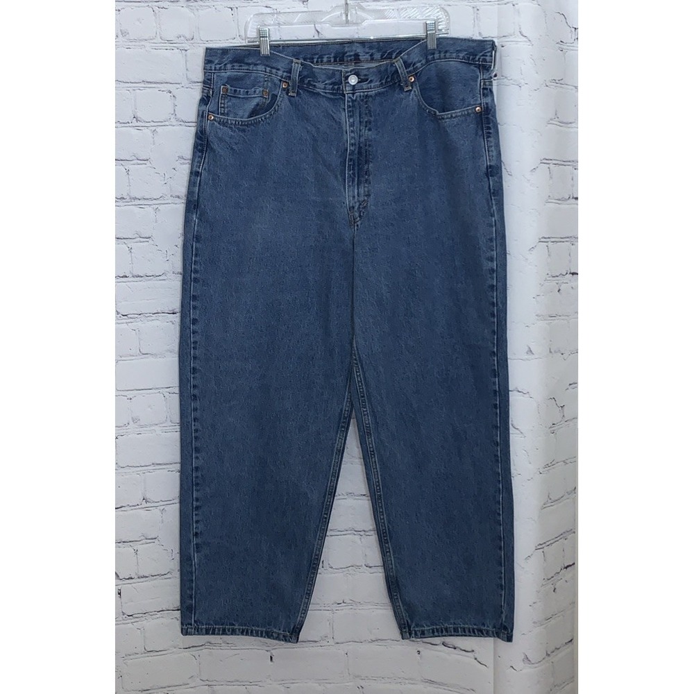 Levi's 560 Jeans Men's 42x30 Loose Comfort Fit Tapered Blue Denim